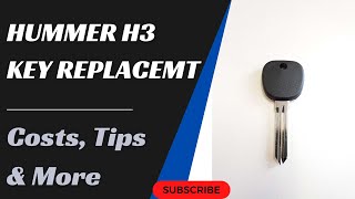 Hummer H3 Key Replacement - How to Get a New Key. (Costs, Tips, Types of Keys & More.)