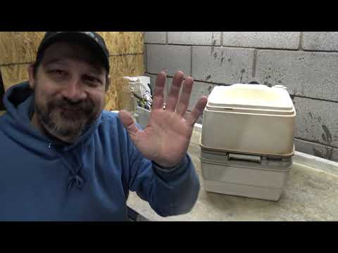 How To Install A New Pump/ Bellows On Thetford Porta Potti 155 Camping Toilet - It's EASY!