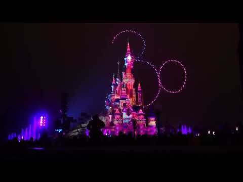 Disneyland Paris | Disney D-Light | Drohnen Show 26.01.2023