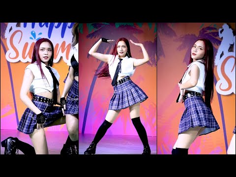 210328 직캠  DREAM(Heart Rocket) cover as JISOO BLACKPINK(Whistle+As If It's Your Last)  @ MBK