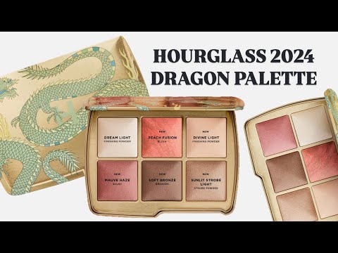 HOURGLASS 2024 DRAGON PALETTE: SWATCHES, COMPARISONS, TRY ON