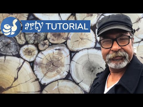 Painting Natures Textures (Rajat Subhra Bandopadhyay)