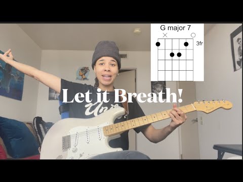 Major7 Chord Shapes for BEGINNER's