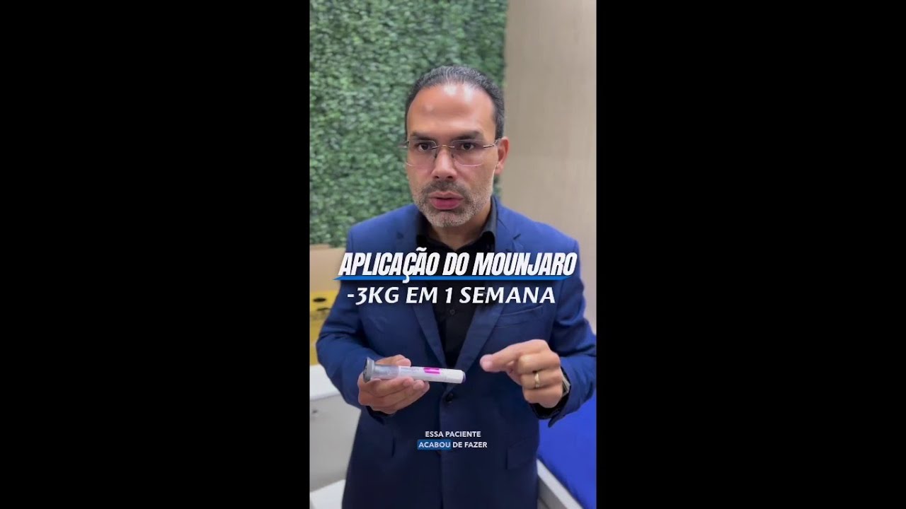 REALIZANDO APLICAÇÃO DO MOUNJARO! -3KG EM UMA SEMANA! | Dr Fernando Guanabara