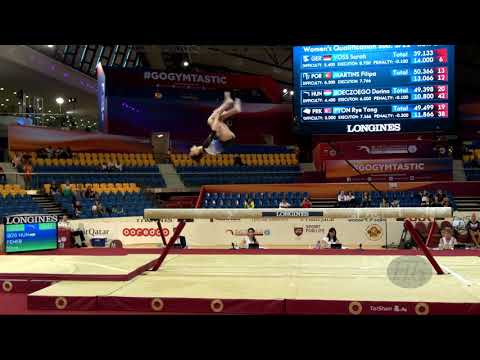 FEHER Nora (HUN) - 2018 Artistic Worlds, Doha (QAT) - Qualifications Balance Beam