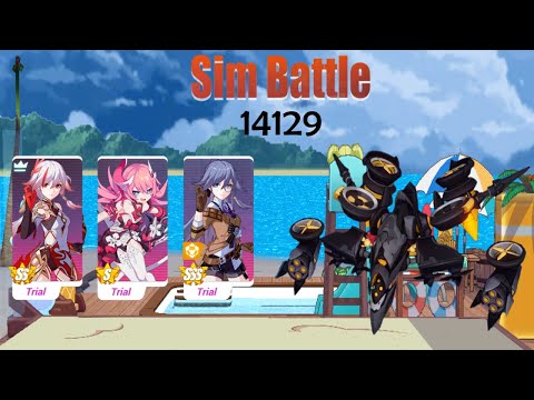 HI3 Sim Battle: Trial Valkyries Vs RPC-6626