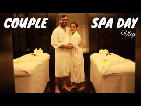 Couple Spa Day!! VLOG 🌸 | Nimmy Arungopan | Arun Gopan