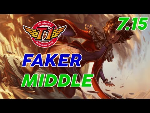 SKT T1 Faker Taliyah Mid Patch 7.15