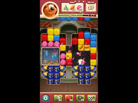 Toon Blast Level 3733 - NO BOOSTERS 🐻🐺🐱 | SKILLGAMING ✔️