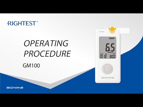 Миниатюра изображения товара Глюкометр Bionime Rightest GM 100