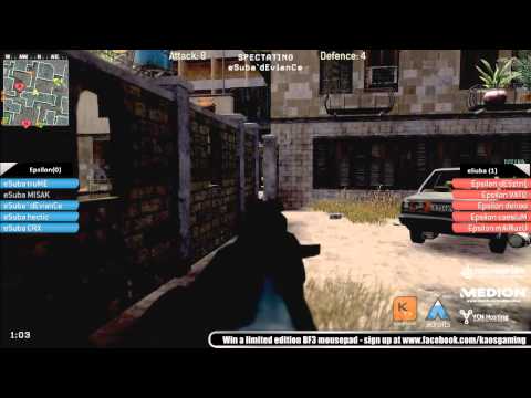SAGE COD4 - eSuba vs Epsilon map2 - QuarterFinal