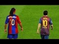 Messi vs Ronaldinho |  Who Is The Barcelona King?