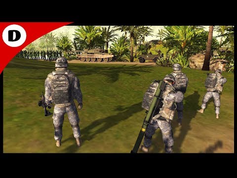 NORTH KOREAN TANK CONVOY ~ Trump's Invasion - Men of War Red Rising Mod