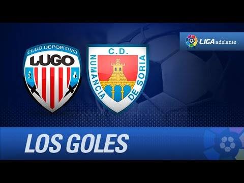 Todos los goles de CD Lugo (1-1) CD Numancia