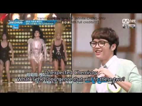 [Eng Sub] 150108 MCountdown Begins Year of the Sheep stars virtual collaboration