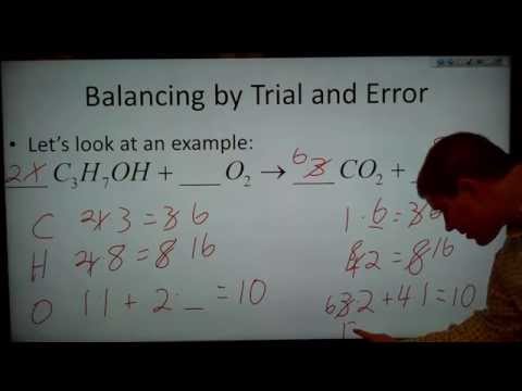 CH100 9.2 Balancing Equations