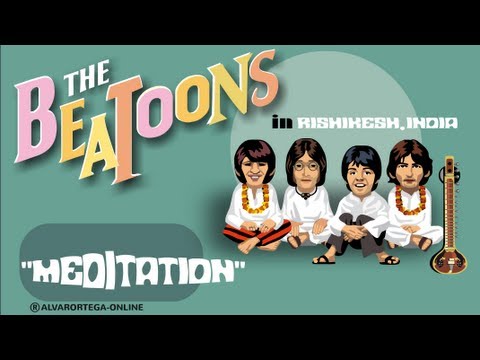 1- Meditation- The Beatoons & Maharishi -(@alvar0rtega)