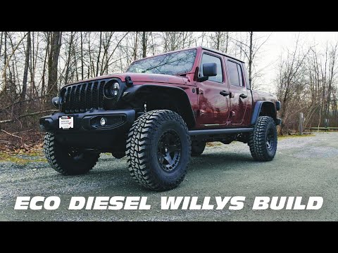 Jeep Gladiator EcoDiesel Willy's Build