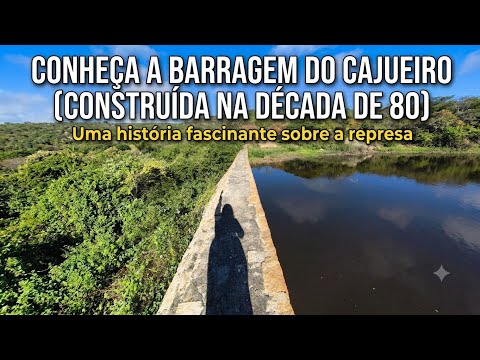 Conheça uma barragem histórica da década de 80 -  Serra do João do Vale RN