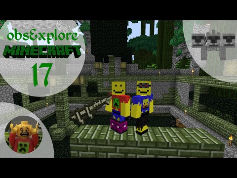Jim Plays obsExplore Minecraft E17 - The Skeletal Army Marches In