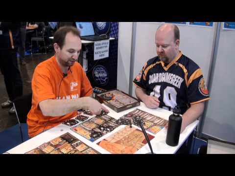 Mine Out Demo - BoardGameGeek Booth  - Essen Spiel 2010