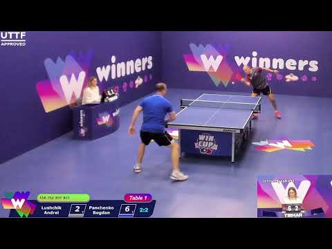 WINners CUP table 1  30.11 Lushchik Andrei - Panchenko Bogdan 13:00