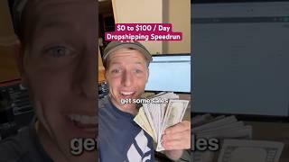 $0 to $100 / Day Shopify Dropshipping Speedrun