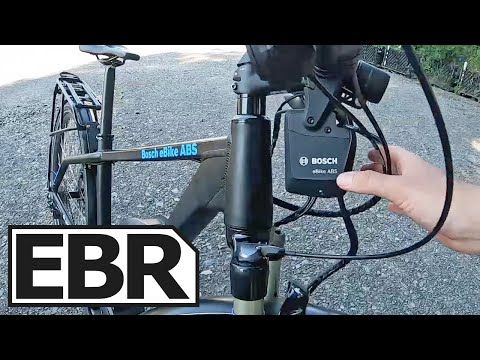 Bosch Ebike Anti-Lock Brake System (ABS) Overview and Field Test