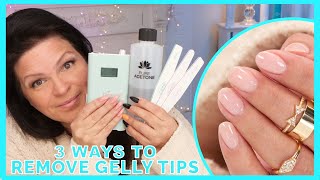 How to Remove Gelly Tips Safely!👍🏼