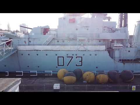HMS Cavalier Drone Clips Feb 2021