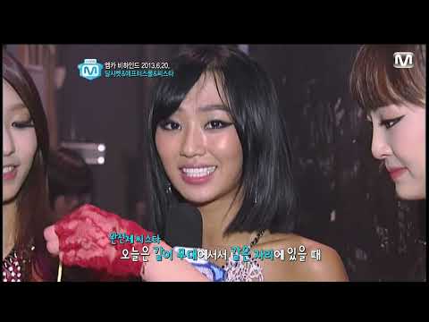 130627 SISTAR 씨스타 - Mnet Japan M Countdown Behind