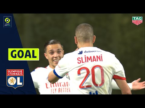 Goal Islam SLIMANI (20' - OLYMPIQUE LYONNAIS) OLYMPIQUE LYONNAIS - LOSC LILLE (2-3) 20/21
