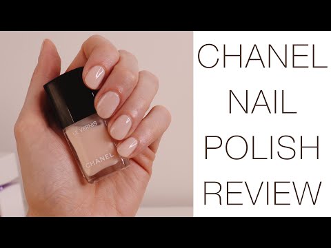 CHANEL NAIL POLISH REVIEW | Chanel LE VERNIS long wear Ballerina 167 | CHANEL MANICURE AT HOME