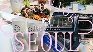 【TripVlog】韓国女子旅🇰🇷💗〈Day2/Ep2〉ソウルっ子で賑わう三清洞のカフェでブランチ🍝