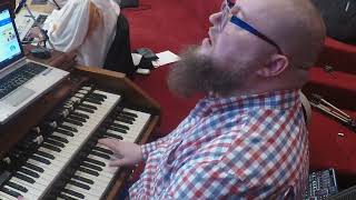 Backing The Preacher/Altar Call - Greater Mt Sinai COGIC - 1/11/26 - Dan "Spiffy" Neuman on organ