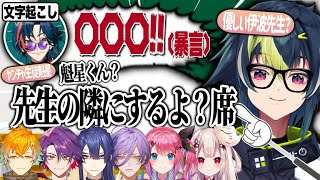 【#にじさんじ】【文字起こし】悪い子には容赦ない伊波先生【伊波ライ/宇佐美リト/長尾景/渡会雲雀/奈羅花/倉持めると/榊ネス/魁星】