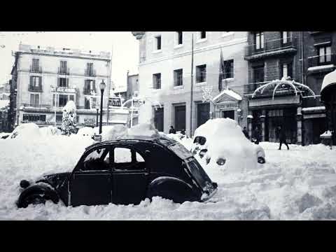 Memòria punt cat ha publicat un web amb més de 200 fotografies de la  nevada del 1962 a Manresa