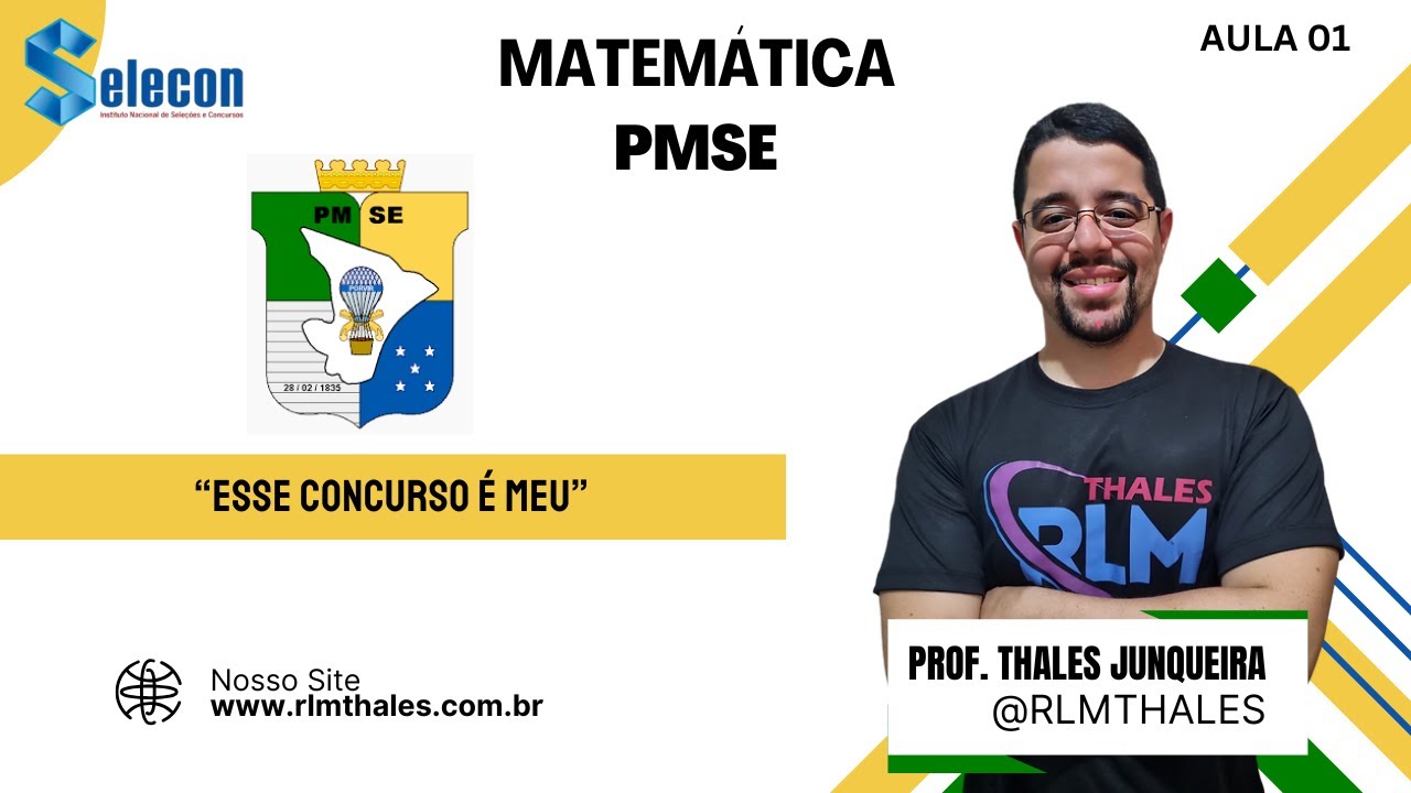 PM SE - MATEMÁTICA - SELECON