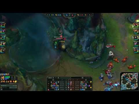 SKT T1 Faker Fiora vs Gangplank KR LOL Challenger