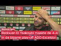 Redouan El Yaakoubi na ADO-Excelsior (4-4): 'Op voorhand droom je hierover! Onvoorstelbaar!'