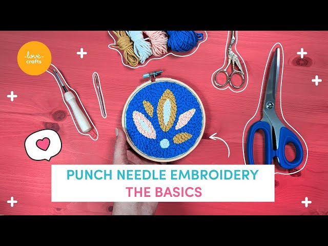 Must-Have Punch Needle Supplies [HIGH QUALITY ONLY!]  Punch needle, Punch  needle patterns, Punch needle embroidery