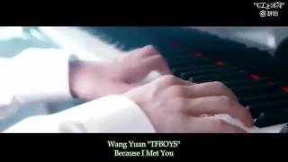 [INDOSUB] TFBOYS 王源 Because I Met You (因为遇见你)+Pinyin Ver.