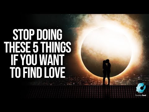 Stop Doing These 5 Things If You Want To Find Love