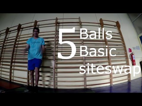 5 ball basic siteswaps