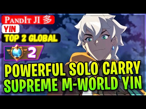 Powerful Solo Carry Supreme M-World Yin [ Top 2 Global Yin ] Pᴀɴᴅiᴛ Ji 多 - Mobile Legends Build