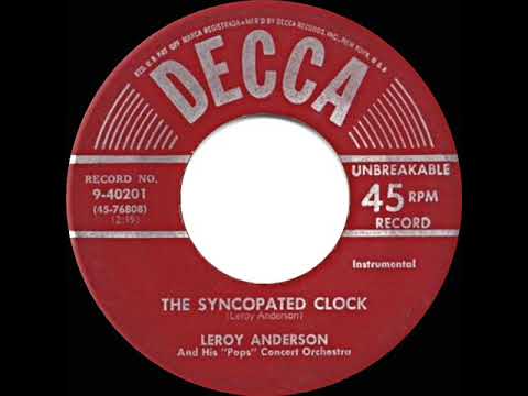 1951 HITS ARCHIVE: The Syncopated Clock - Leroy Anderson (his original version)