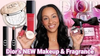 New Dior Makeup 2025 ✨ Try-On | Forever Blush, Radiant Filter Powder, Lipstick & Miss Dior Essence 🌸