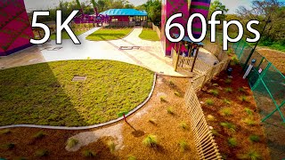 Serengeti Flyer on-ride 5K POV @60fps Busch Gardens Tampa