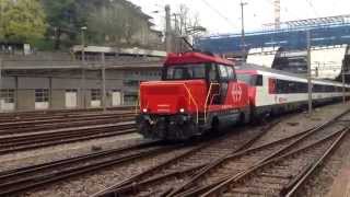 preview picture of video 'At the main railway station of Berne'