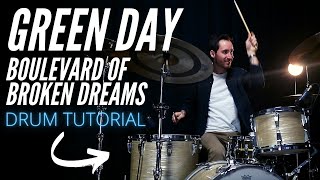 Green Day - Boulevard of Broken Dreams / Drumscore & Sheet music | DRUM COVER & TUTORIAL